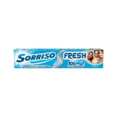 Creme Dental Sorriso Fresh Menta Hit 90G - Embalagem C/ 12 Unidades