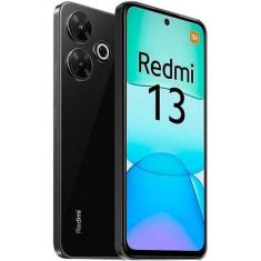 Smartphone Xiaomi Redmi 13 128GB 6GB RAM Dual SIM Tela 6.79" (Midnight