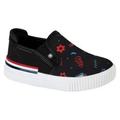 Tenis Molekinho 2615.300 Slip On Calce Fácil Infantil-Masculino