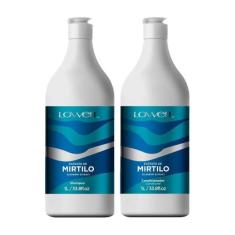 Shampoo E Condicionador Lowell Extrato De Mirtilo 1 Litro
