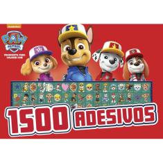 Patrulha Canina Prancheta para Colorir com 1500 Adesivos