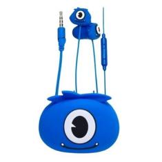 Fone Ouvido Jellie Monster Super Bass Graves Cabo Reforçado Infantil Colorido Microfone com Case-Unissex