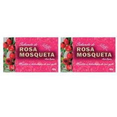 Sabonete em Barra Rosa Mosqueta 90g - Baruc, 2 unidades