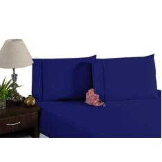 Jogo De Lençol Cama Box Casal King 3 Peças Percal 400 Fios Ponto Palit