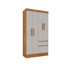 Guarda Roupa Oregon 4 Portas 2 Gavetas Tcil