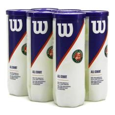 Bola De Tênis Wilson Roland Garros All Court Pack C/6 Tubos