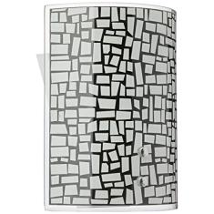 Arandela Calha Craquelet, Attena, 1319/Ar Br, Branco