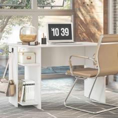 Mesa Para Escritório Oliver Branco