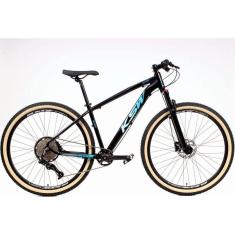 Bicicleta Aro 29 Ksw Xlt 12v Garfo Com Trava 11-50 Preto-azul 21