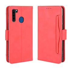 Capa com compartimento para cartão para Blackview A80 PRO, capa flip carteira de couro para Blackview A80 PRO, capa magnética retrô para celular, capa carteira com compartimentos para cartões