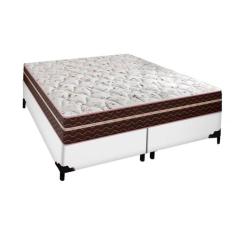 Cama Box Branca Queen Molas Superlastic Berlim Probel