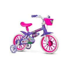 Bicicleta Infantil Aro 12 Violet 4 Lilas - Nathor