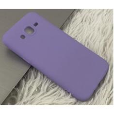 Capa Capinha Case J4 Samsung Galaxy Silicone Aveludado Proteção de Câm