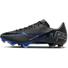 Nike Tênis de futebol masculino, Preto cromado Hyper Royal, 39
