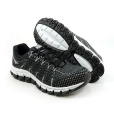 Tenis let-s adulto masculino  envio hoje lest-20 - Let'S, Preto prata