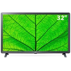 Smart TV 32" LG HD 32LM627B WiFi, Bluetooth, HDR, ThinQAI compatível com Inteligência Artificial - 2021