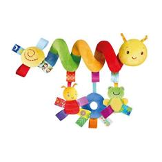 Brinquedos para Cadeirinhas de Bebê Atividades Carrinho de Pelúcia em Espiral e Brinquedos de Berço para Acessórios de Viagem Brinquedo de Chocalho de Suspensão