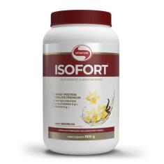 Whey Protein Isolado Premium Isofort (900g) Vitafor, Neutro