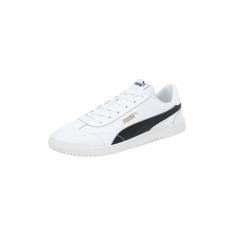 PUMA Club 5v5 SD, sapato unissex adulto, Primavera e verão 24 cores PUMA Branco/PUMA Preto/PUMA Dourado (03), 40 BR