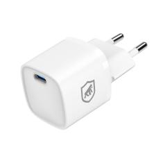 Carregador Turbo Gan Ultra Slim Tipo C 20W - Exclusivo Online - Branco - Gshield