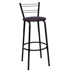 Banqueta Banco Cadeira Alto Para Balcão Bar Bancada Cozinha Área Lazer