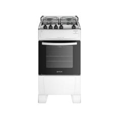 Fogão 4 Bocas Atlas Branco Mônaco Top, Branco, Bivolt