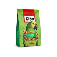 Alimento para Pássaros Giba Mistura com Fruta Papagaio 400g