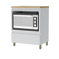 Balcão Forno 1 Gaveta Rainha 70cm 100 MDF