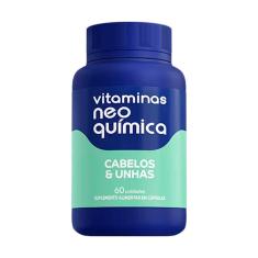 Vitamina Neo Química Cabelos e Unhas - 60 Cápsulas NEO QUIMICA 60 Cápsulas