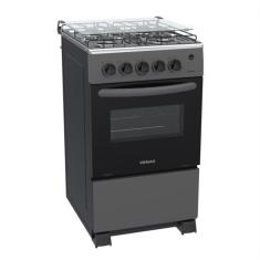 Fogao 4 Bocas Venax Picasso Mesa Inox GIIi Grafite Gas Glp