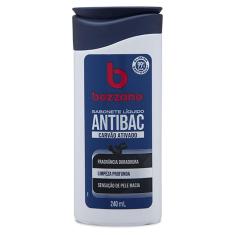 Sabonete Líquido Antibacteriano Bozzano Carvão Ativado 240ml