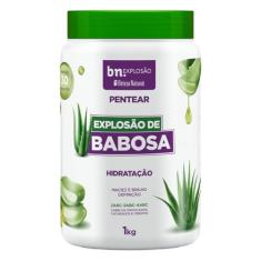 Creme Para Pentear Beleza Natural Explosão De Babosa 1kg
