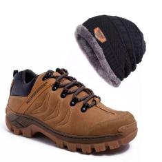 Tênis Adventure VL em Couro Legítimo Masculino - Via Livre, Amarelo, 3