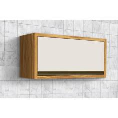 Armário de Cozinha Modulado Tempranillo 1 Porta 80cm Amendoa/Off White