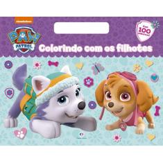 Livro - Patrulha Canina - Colorindo com os filhotes