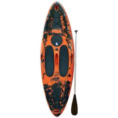 Prancha Stand Up Paddle 9.3 Resistente Bropc, Laranja, Preto