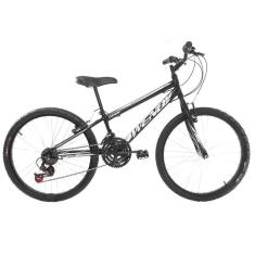 Bicicleta Aro 24 Masc Infantil Wendy Freio V-Brake 18 Marcha