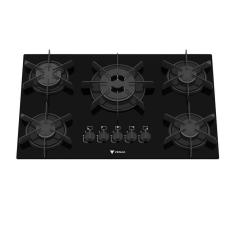 Cooktop Venax Arena 5 Queimadores Vidro Temperado Preto Gás GLP 7288