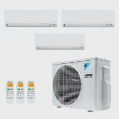 Ar-Condicionado Multi Split Inverter Daikin 18.000 (3x Evap hw 9.000) Só Frio 220V