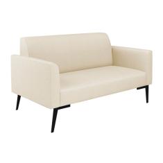 Sofá Namoradeira Pés Villach Marisa Linho D03 - D\'rossi Cor A19 Bege