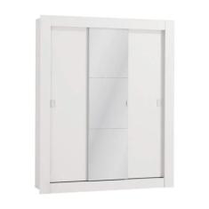 Guarda-Roupa/Roupeiro Kappesberg 3 Portas de Correr H563, Branco