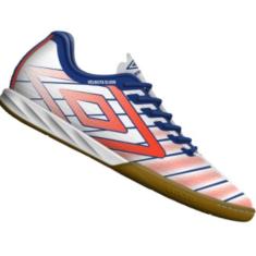 Chuteira Futsal Umbro Velocita Elixir, Branco, 41