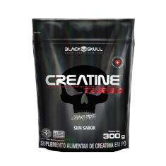 Creatina Turbo Sachê com 300g - Black Skull-Unissex