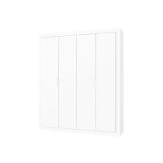 Guarda Roupa Infantil Tutto New 4 Portas Branco Acetinado - Matic - Ma