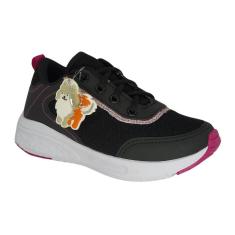 Tênis Infantil Feminino  Gibizinho Com Chaveiro-Feminino