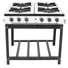 Fogão a Gás Bravo Multicores 4 Bocas Br4b - Venâncio Branco