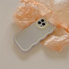 Capa de telefone de silicone macio orelha de gato 3D para iphone 13 11 12 Pro MAX XS XR X 7 8 Plus design de onda transparente capa traseira, 3, para iPhone XSMax