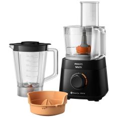 Processador de Alimentos Philips Walita PowerChop RI7300 3 em 1 com 2 Velocidades – 600 W 