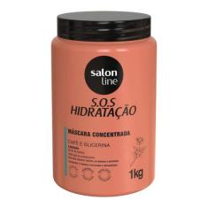 Máscara S.O.S Hidratação Café E Glicerina 1Kg - Salon Line