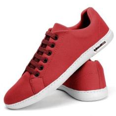 Tênis Casual Lona Masculino Confortável Com Cadarço-Masculino